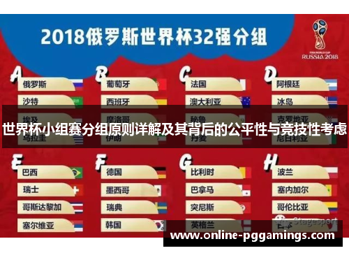 世界杯小组赛分组原则详解及其背后的公平性与竞技性考虑 世界杯小组赛分组原则详解及其背后的公平性与竞技性考虑